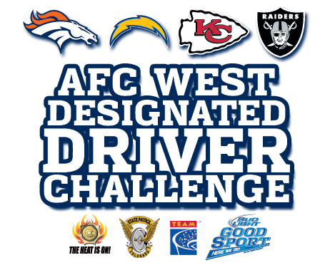 AFC West Designated Driver Challenege