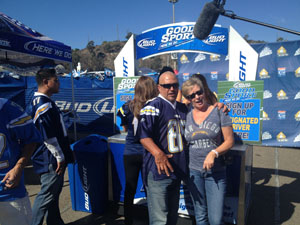 San Diego Chargers Produce New PSA for Bud Light Good Sport Designated Driver Program