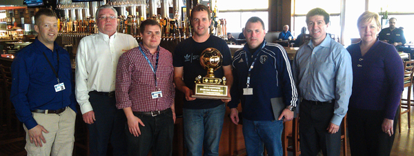 Sporting KC won the Designated Driver Challenge. They were recognized by TEAM Coalition and Anheuser-Busch on February 28, 2013.