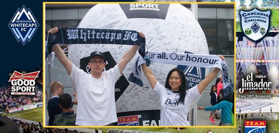 Responsibility Has Its Rewards: Responsible Vancouver Whitecaps FC Fans Rewarded at Match Versus Portland Timbers