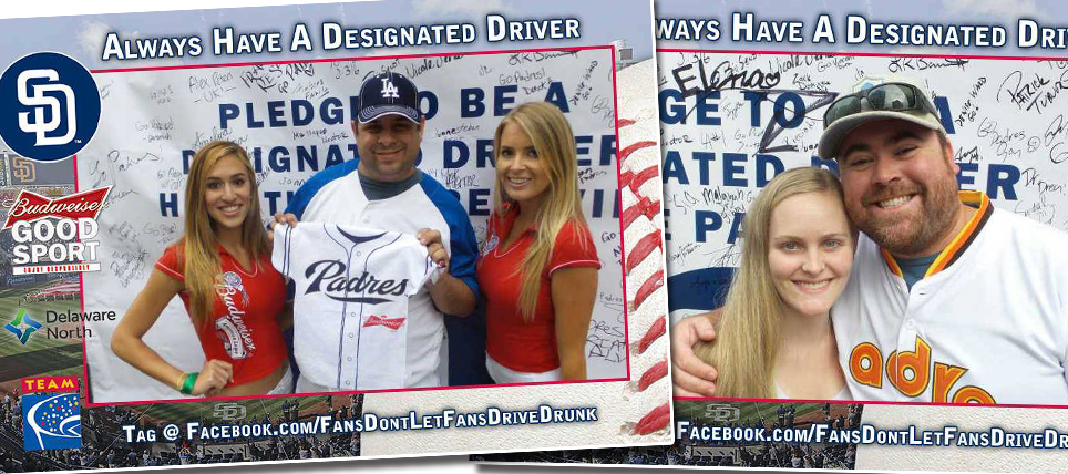Padres Fans Always Have a Designated Driver