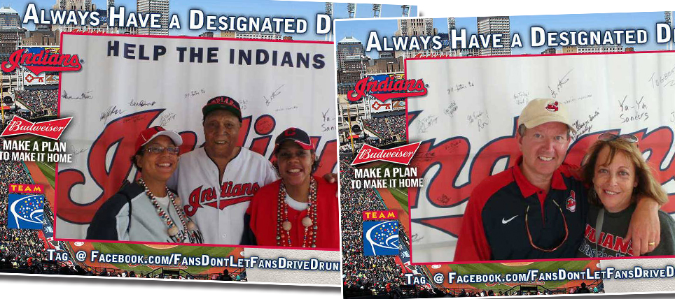 Indians Fans Always Have a Designated Driver