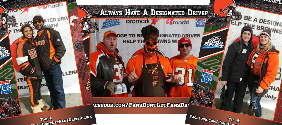 Cleveland Browns Designated Driver Challenge Rivalry Game