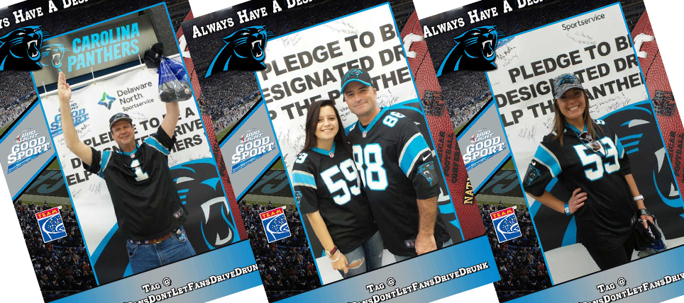 Carolina Panthers Fans Always Have a Designated Driver