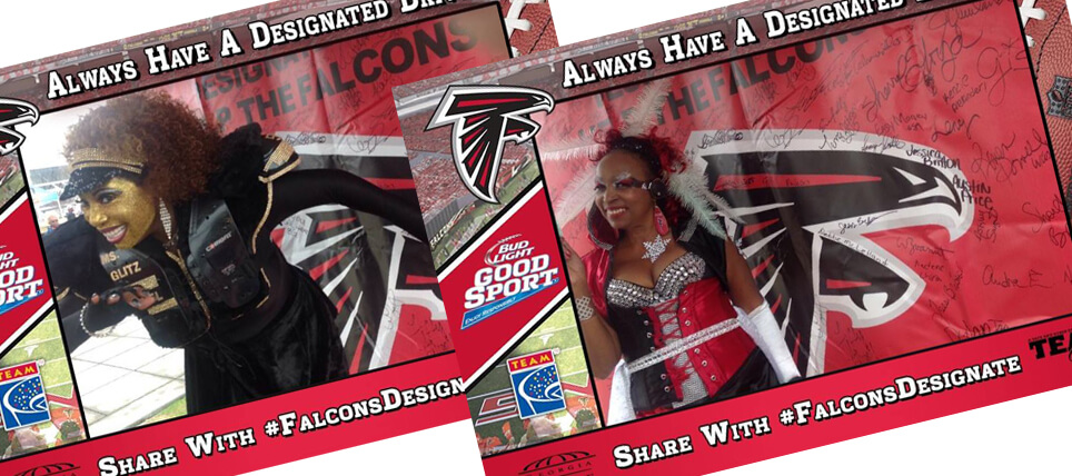 Atlanta Falcons Fans Always Have a Designated Driver