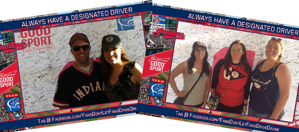 Cleveland Indians Fans Always Have a Designated Driver August 1-4