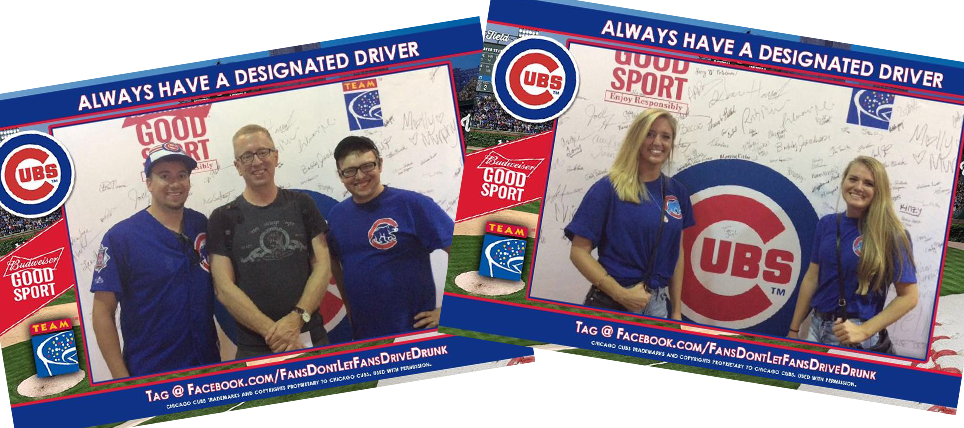 Cubs Fans Always Have a Designated Driver