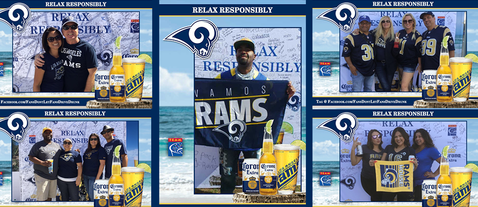 Corona Extra and TEAM Coalition Reward Rams Fans Who Relax Responsibly