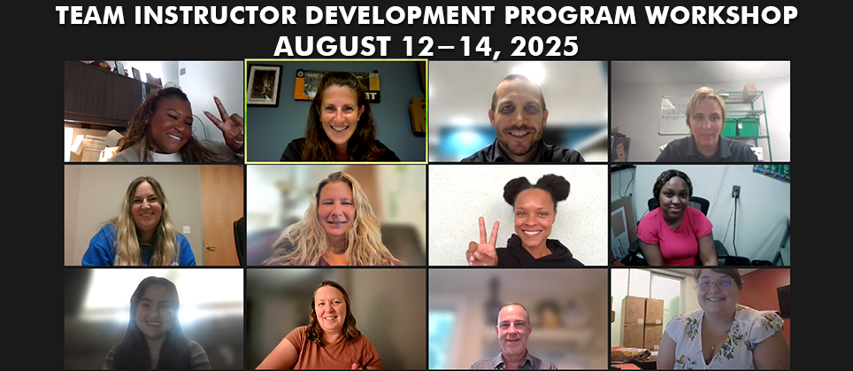 TEAM Train-the-Trainer Workshop August 2025
