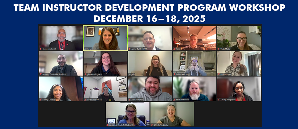 TEAM Train-the-Trainer Workshop December 2025