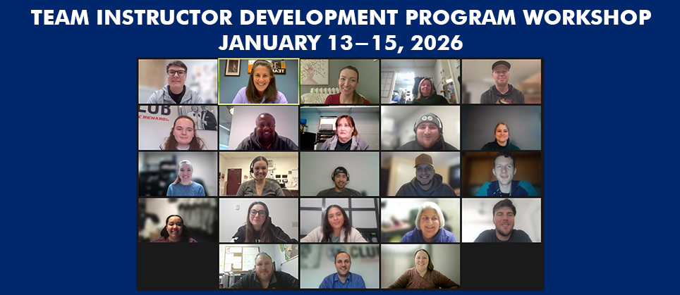 TEAM Train-the-Trainer Workshop January 2026