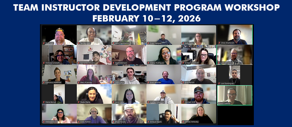 TEAM Train-the-Trainer Workshop February 2026