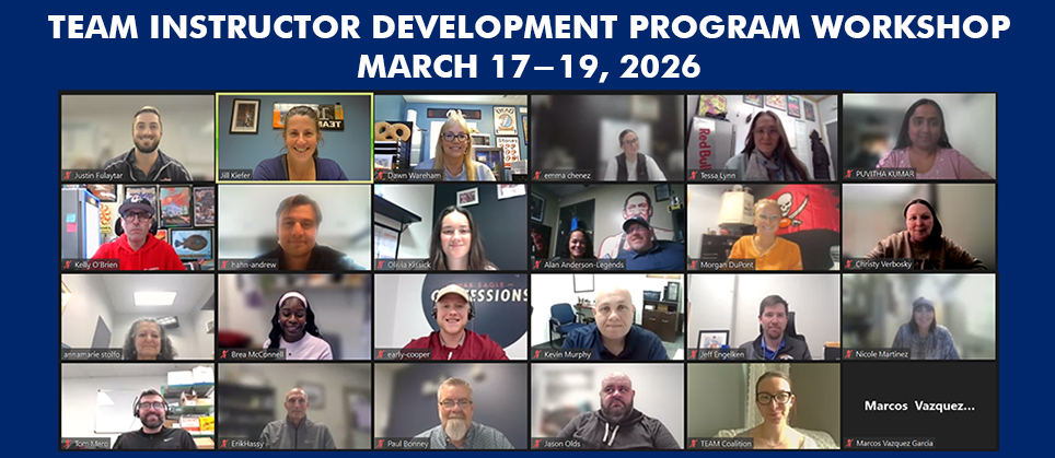 TEAM Train-the-Trainer Workshop March 2026