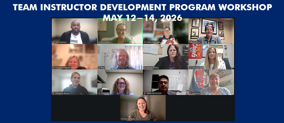 TEAM Train-the-Trainer Workshop May 2026