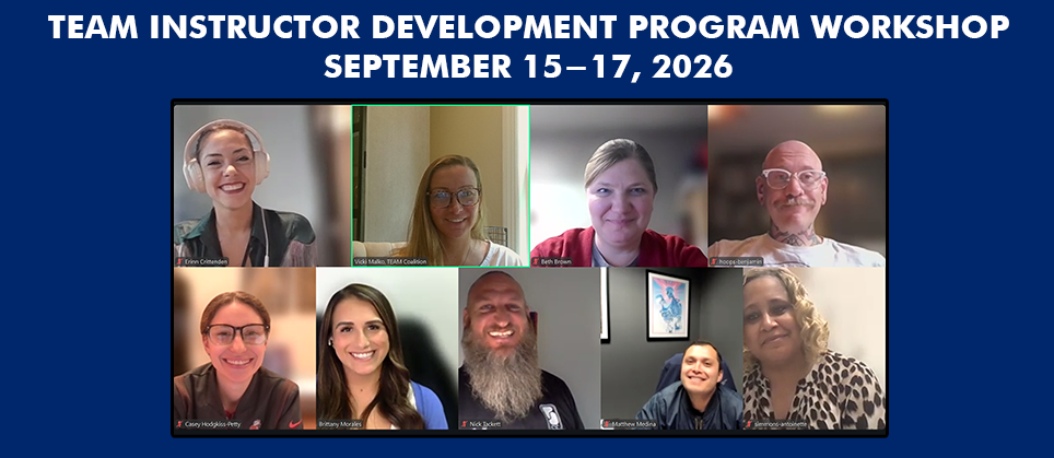 TEAM Train-the-Trainer Workshop September 2026