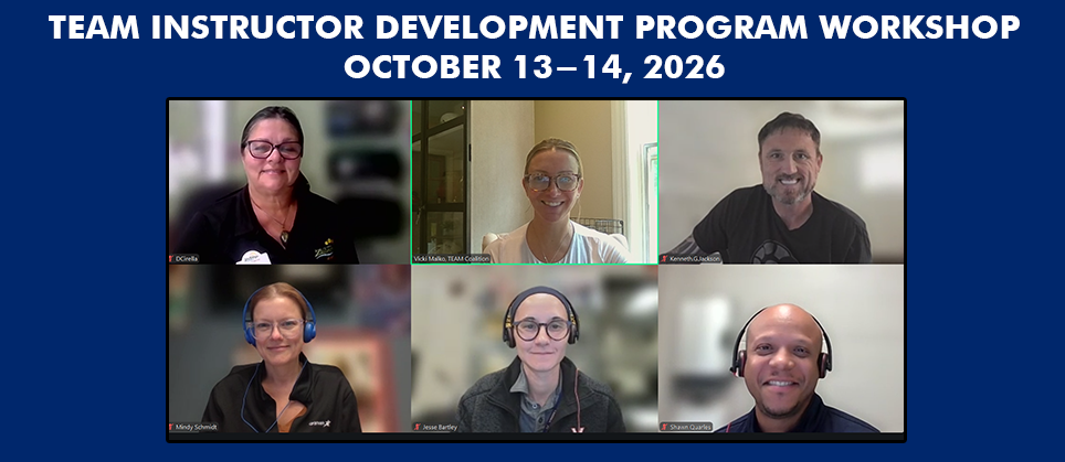 TEAM Train-the-Trainer Workshop October 2026